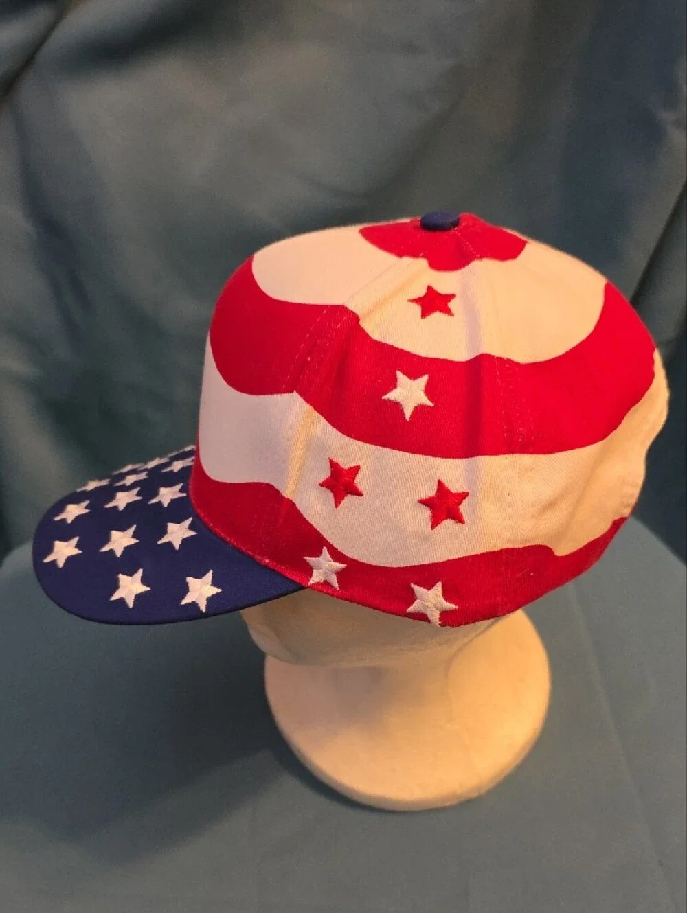 American Flag Baseball Cap - Red, White & Blue